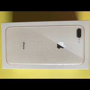 iphone 8 plus gold 64GB box